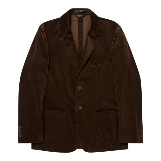 Sunspel Corduroy Blazer Braun | UNIT Hamburg - UNIT Hamburg