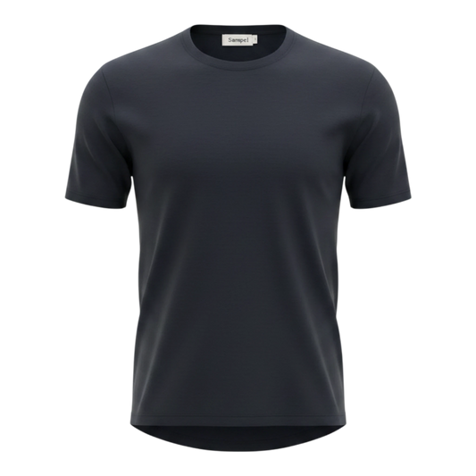 Sunspel schweres Supima T-Shirt Relaxed Fit, dark navy