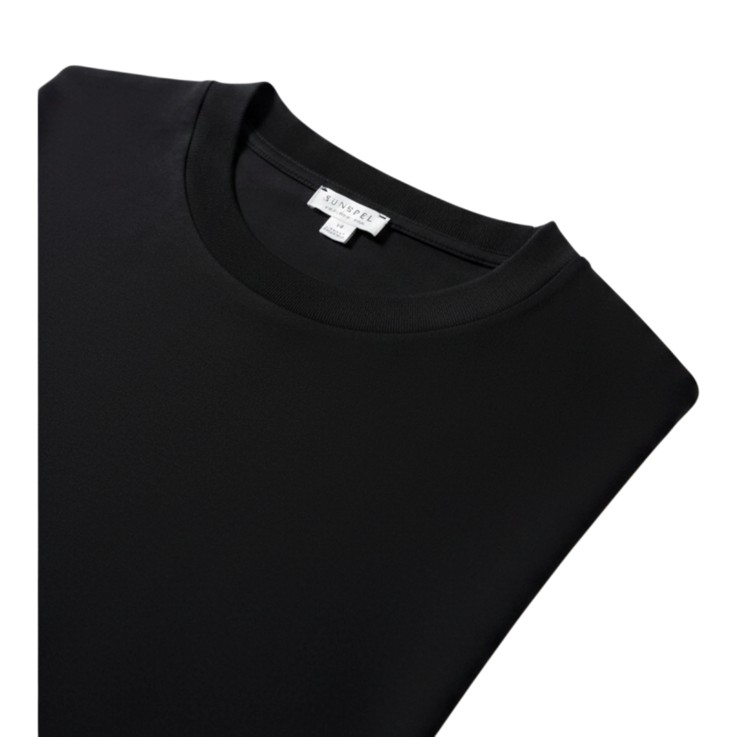 Sunspel schweres Supima T-Shirt Relaxed Fit, dark navy
