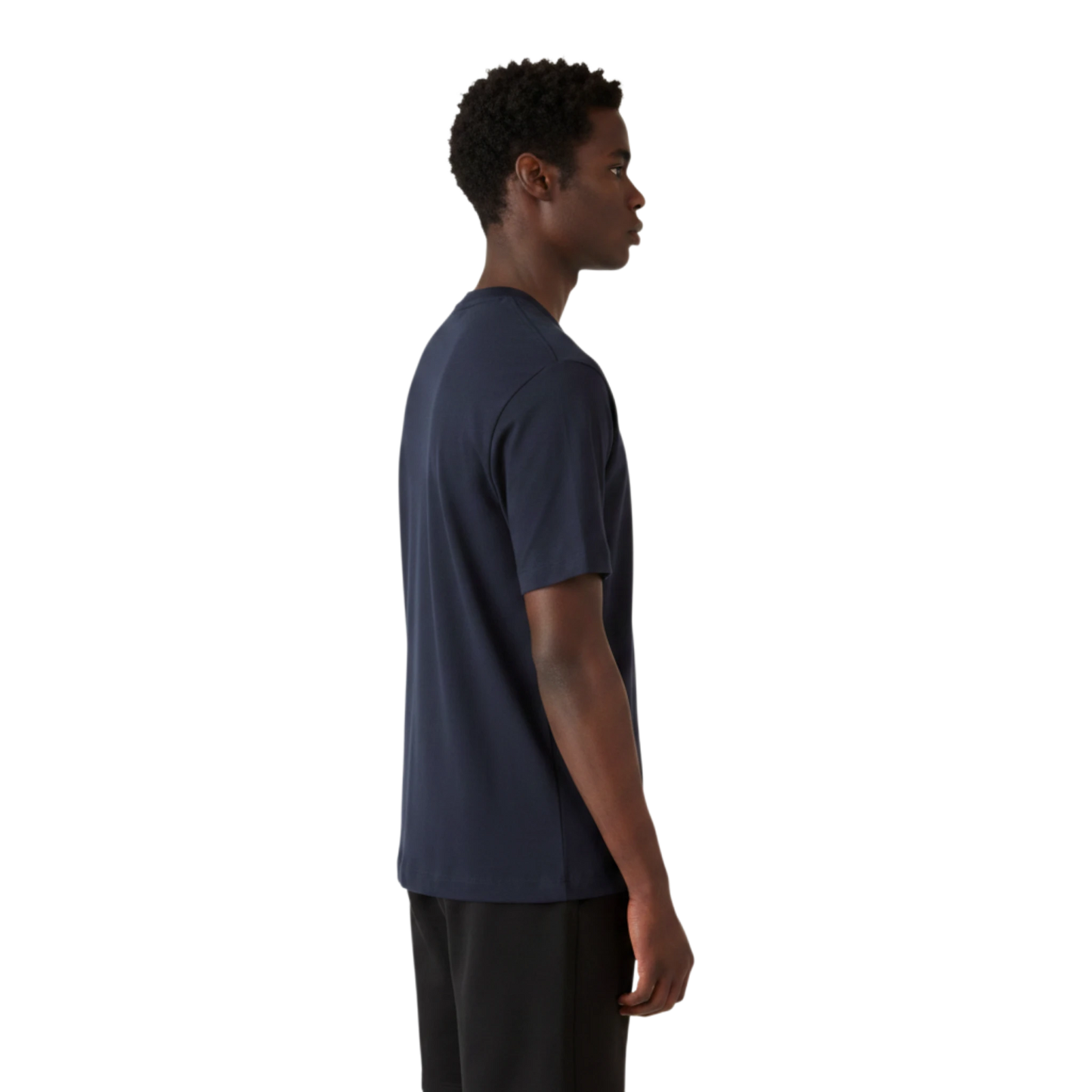 Sunspel schweres Supima T-Shirt Relaxed Fit, dark navy