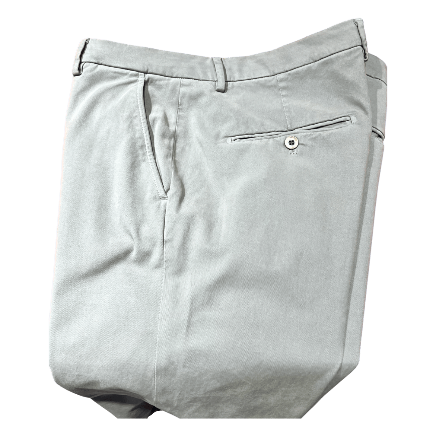 UNIT Hamburg - Never Laundry, Baumwoll Chino, silbergrau - Never Laundry