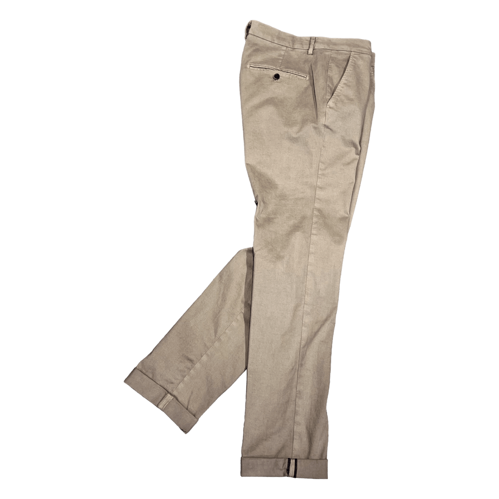 Never Laundry, Baumwollhose, Gabardine, sand - UNIT Hamburg
