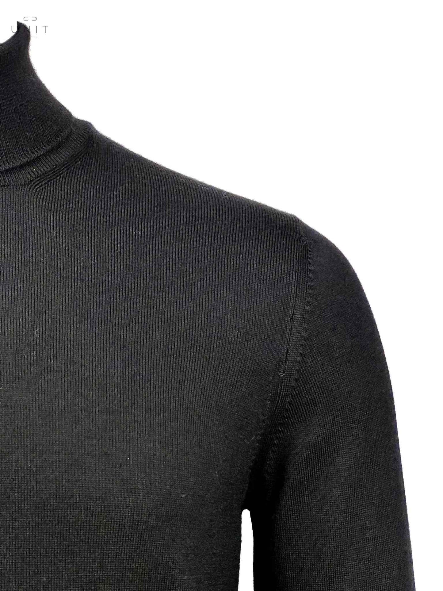 Never Laundry, Rollkragen, schwarz