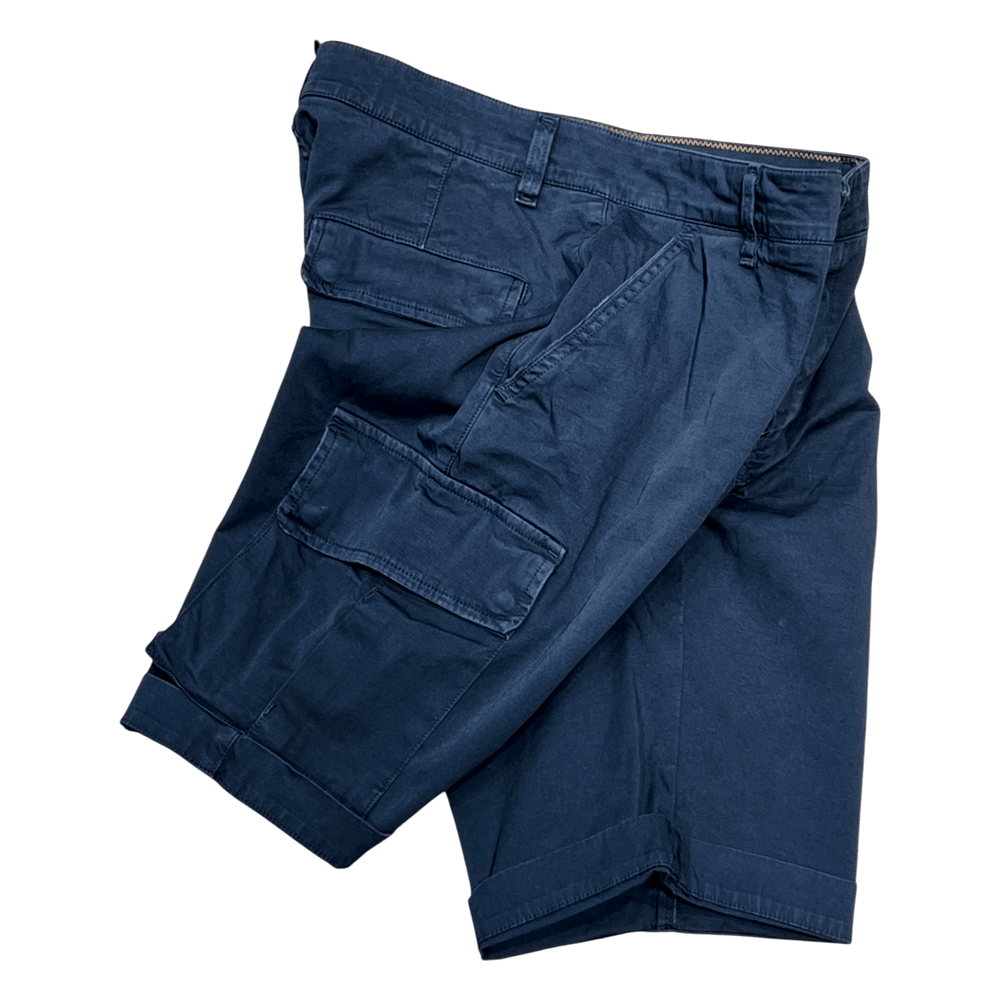 UNIT Hamburg - Never Laundry, Santiago Cargo Bermuda, navy - Never Laundry