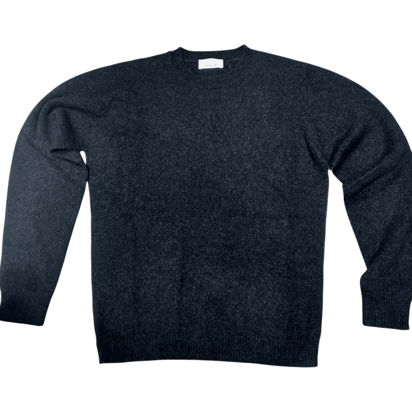 UNIT Hamburg - Roberto Collina, Rundhals, Merino Baby Camel, schwarz - Roberto Collina