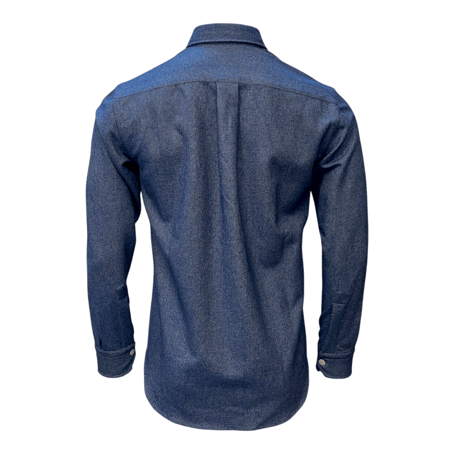 UNIT Hamburg - Salvatore Piccolo, Overshirt Wolle / Baumwolle, denimblau - Salvatore Piccolo