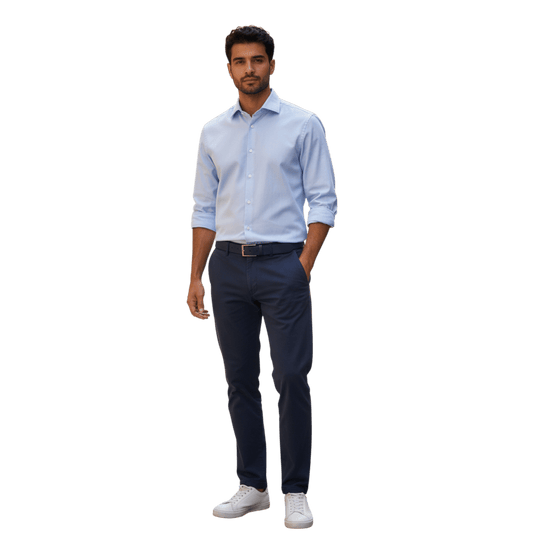 UNIT Hamburg - Sonrisa, das feine Jersey Hemd, hellblau - Sonrisa