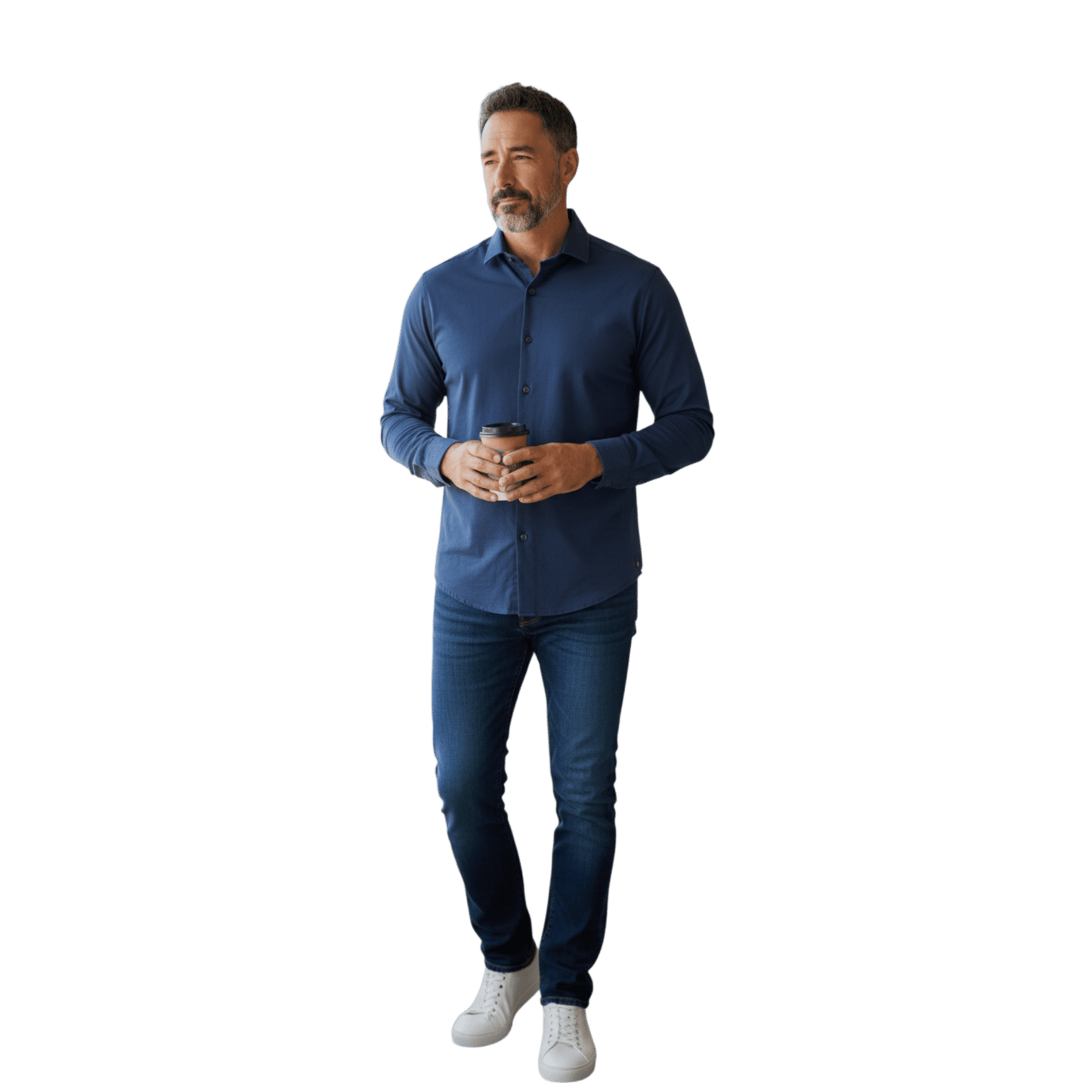 UNIT Hamburg - Sonrisa, das ideale Jerseyhemd, blau - Sonrisa
