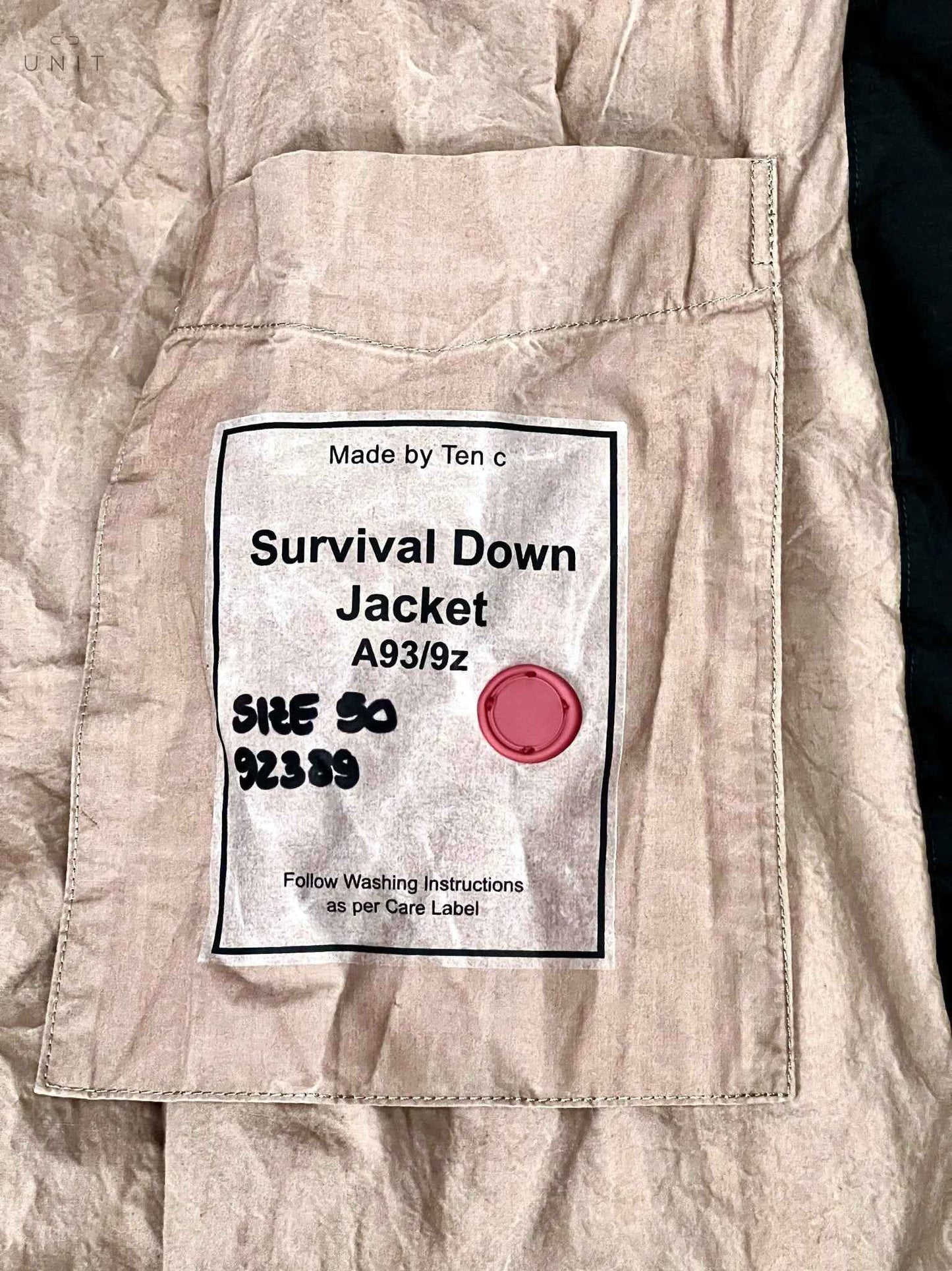 Ten C, Survival Daunenjacke, schwarz