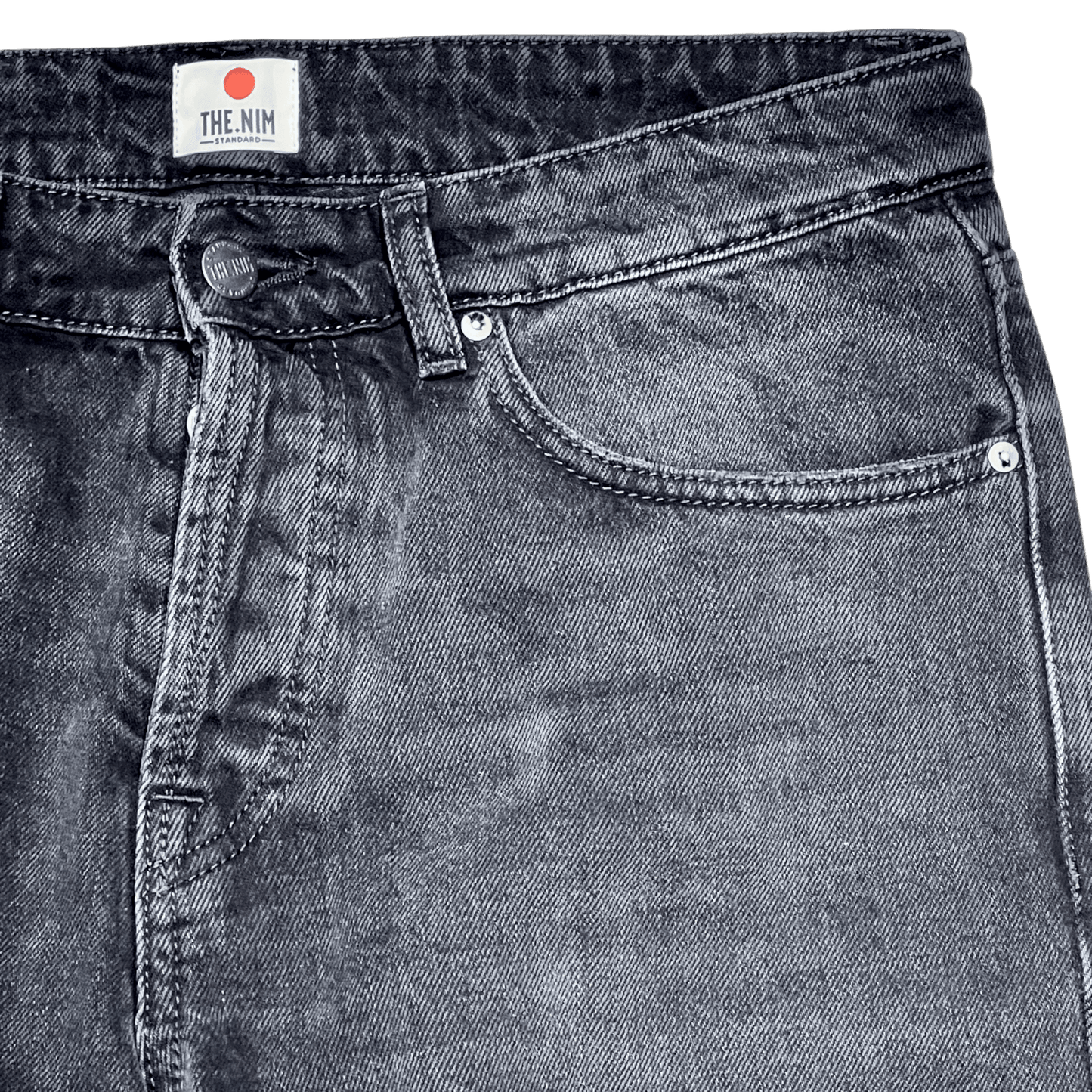 UNIT Hamburg - THE.NIM STANDARD, Reed Loose Selvedge, black - THE.NIM STANDARD
