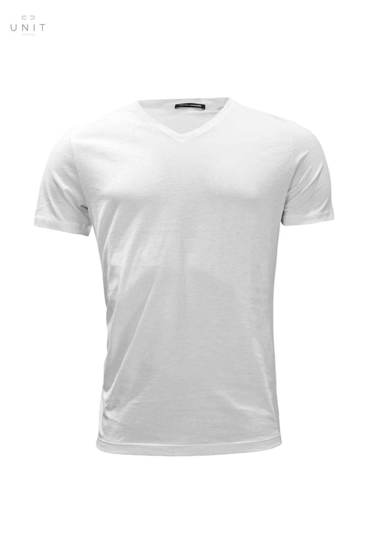 Trusted Handwork, V-Ausschnitt, t-shirt, weiß